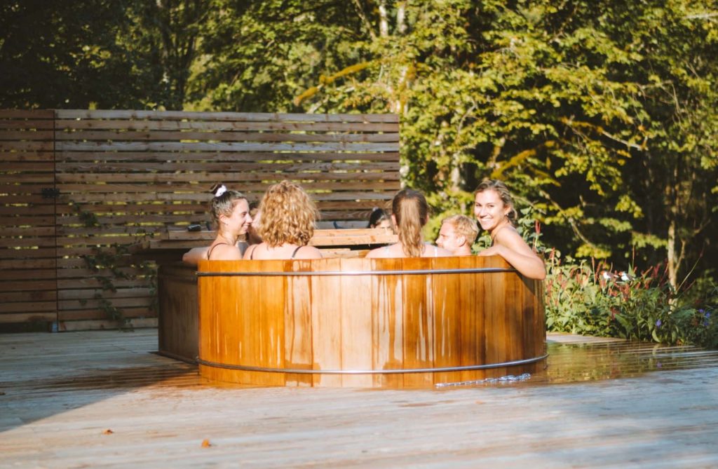 bain nordique extérieur