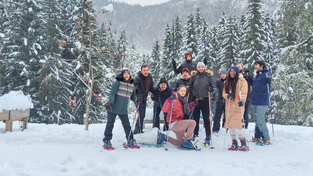 Sortie balade raquette Jura
